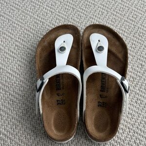 Birkenstock White Sandals
